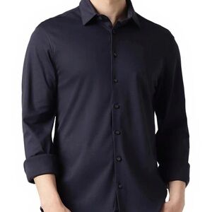Calvin Klein Men's Navy Dress Shirt